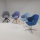 Jude Bespoke Lounge Chair With Choice Of Frames